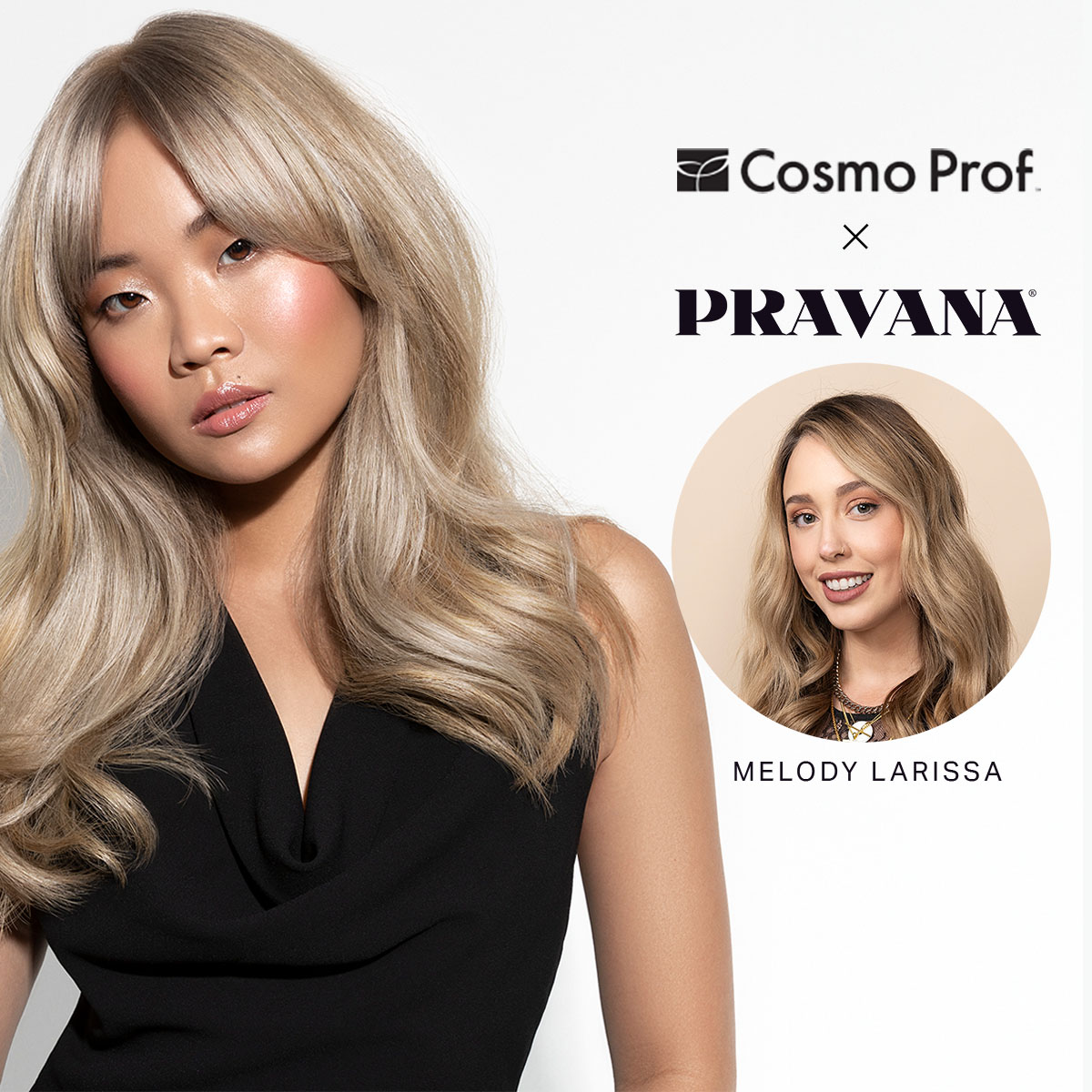Blonde Deco CosmoProf x PRAVANA Digital Event by Melody Larissa