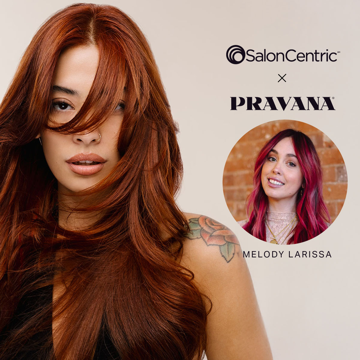 Color Renewal SalonCentric x PRAVANA Digital Event by Melody Larissa