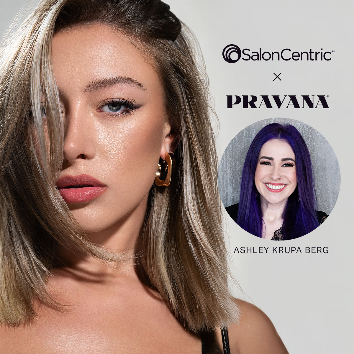 Golden Hour Glow SalonCentric x PRAVANA Digital Event by Ashley Krupa Berg